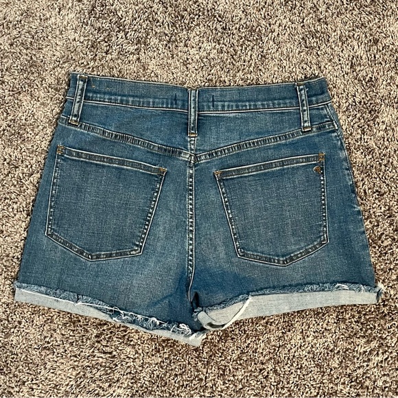 Madewell Button Fly High Rise Shorts - Picture 5 of 10